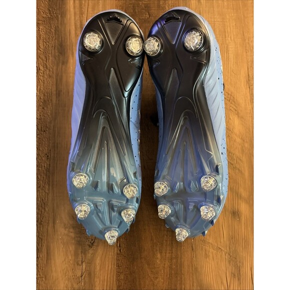 Nike Jordan UNC Alpha Menace Pro Mid D Football Cleats Size 13 PE Sample New - Picture 8 of 11